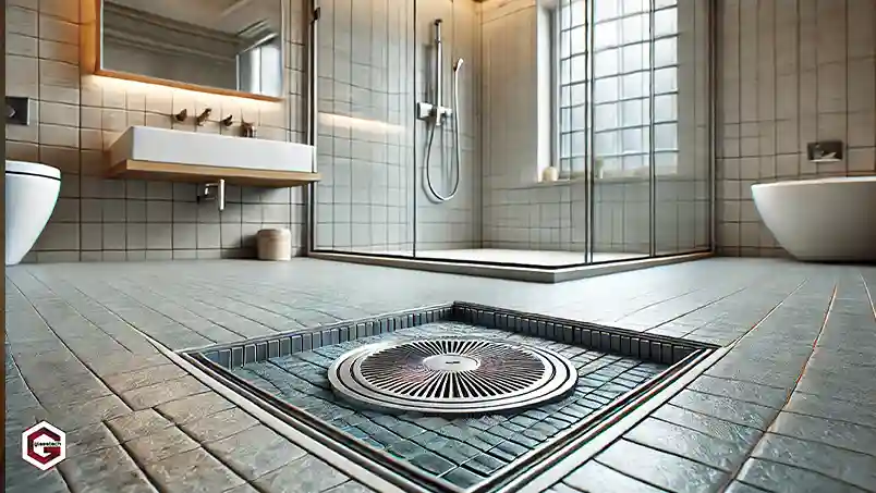 نصب سیستم تخلیه مناسب در کابین دوش شیشه_ای