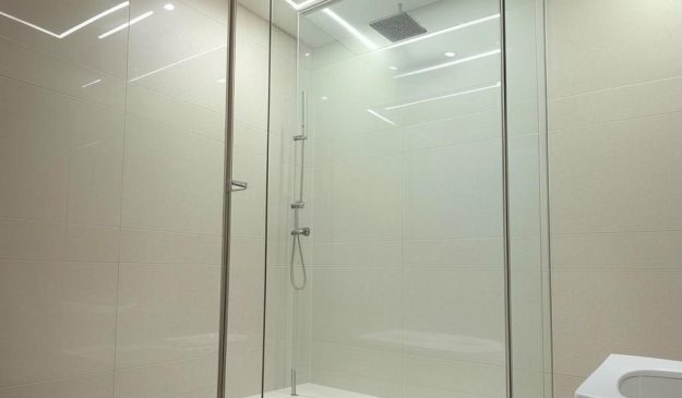 کابین شیشه‌ای حمام جمع‌وجور؛ انتخابی عالی برای سرویس‌های بهداشتی کوچک