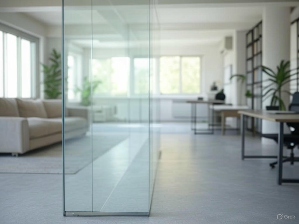 پارتیشن شیشه‌ای خانگی؛ جداسازی فضا با حفظ نور و جلوه شفاف