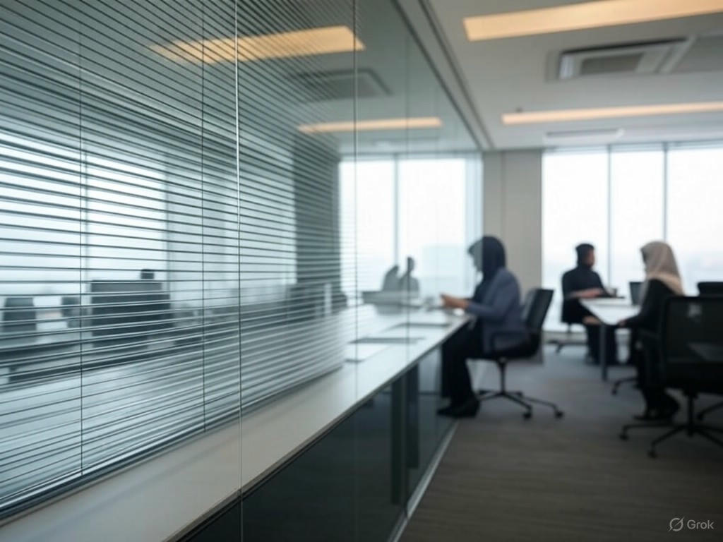 پارتیشن شیشه‌ای سفارشی؛ ترکیب زیبایی و کارایی در جداسازی فضاها