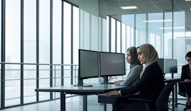 پنجره شیشه‌ای قدی از کف تا سقف برای ورود حداکثری نور طبیعی