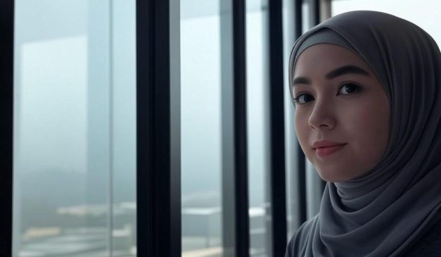 پنجره شیشه‌ای قدی برای ورود نور طبیعی و نمایش منظره بیرونی